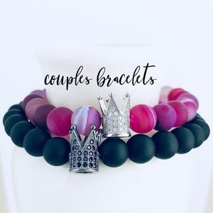 COUPLES | King & Queen Beaded Bracelets